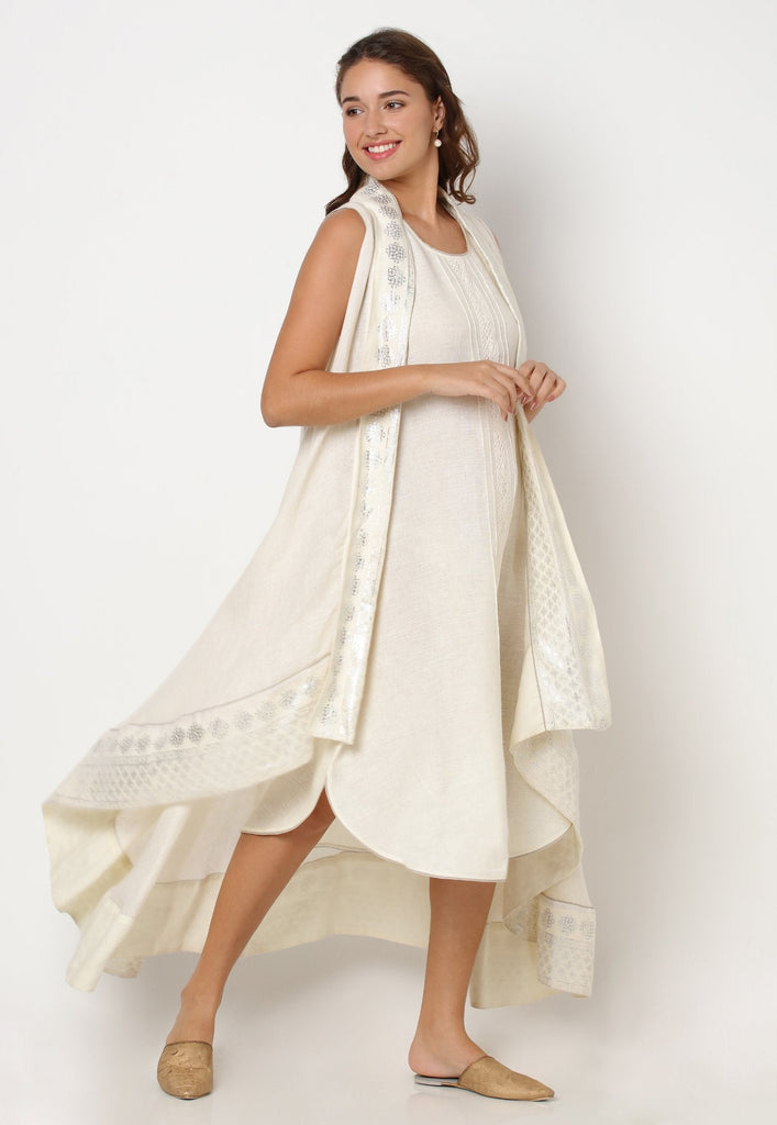 Buy LATTICE SHIMMER ECLIPSE JACKET + DRESS SET Online From